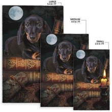 Load image into Gallery viewer, DACHSHUND HALLOWEEN Rug Mat All Over Print