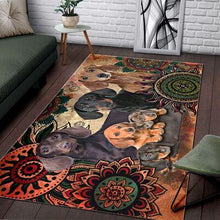 Load image into Gallery viewer, Dachshund Rug Mat All Over Print