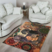 Load image into Gallery viewer, Dachshund Rug Mat All Over Print